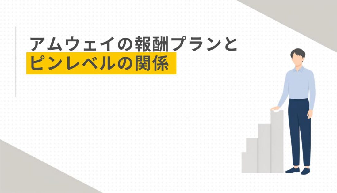 アムウェイの報酬プランとピンレベルの関係